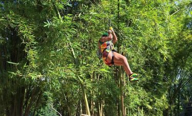 Ziplining