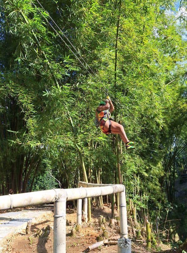 Ziplining