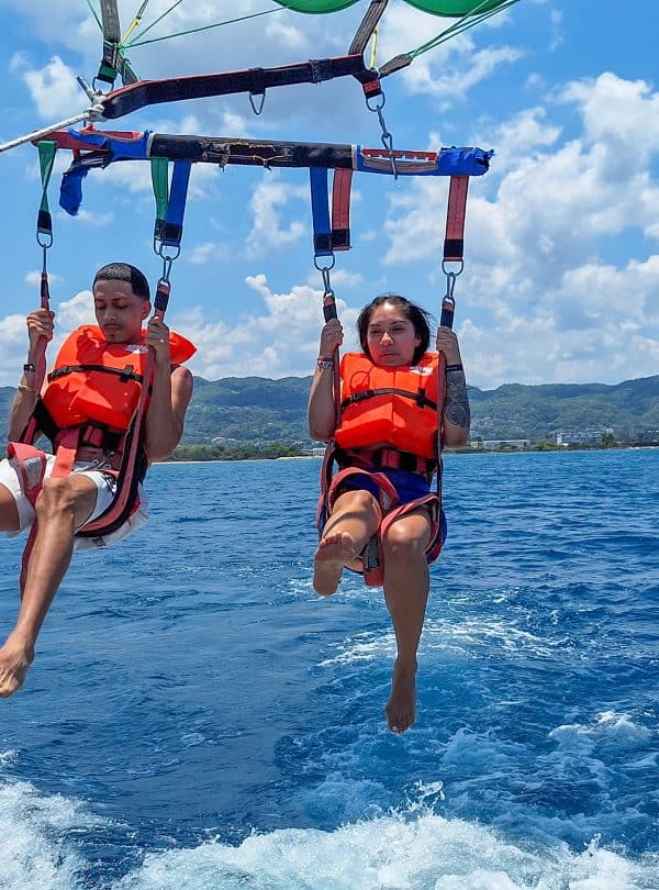 Parasailing in Montego Bay