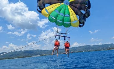 Parasailing in Montego Bay