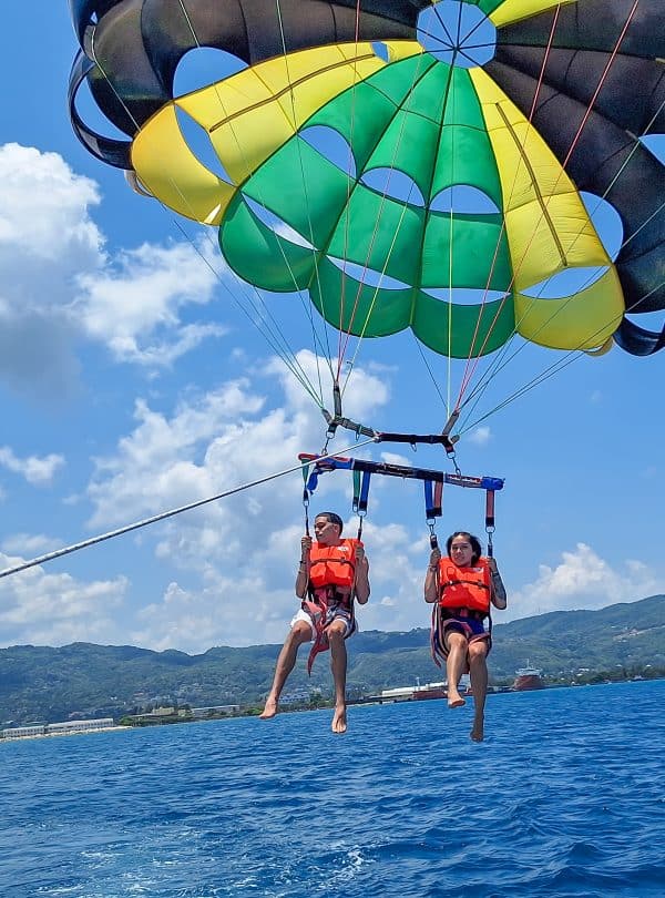 Parasailing in Montego Bay